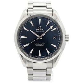Orologio da uomo Omega Seamaster Aqua Terra quadrante blu navy Altro