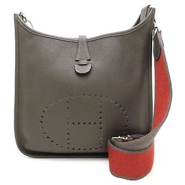 Hermès Borsa a tracolla Hermes Evelyne 3 PM Grigio