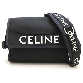 Céline Celine Small Trekking Messenger Bag Black