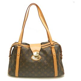 Sac Cabas Louis Vuitton Monogram Streza PM Marron