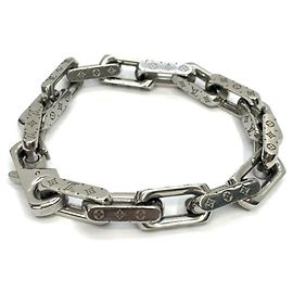 Louis Vuitton Monogram Armband Silber Monogramm