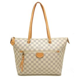Saco Tote Louis Vuitton Damier Azur Iena MM Azul