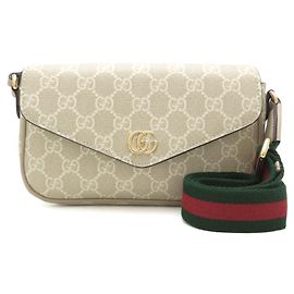 Bolsa Mini GUCCI Ophidia Bege
