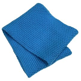 Hermès Hermes Infinity-Schal aus blauem Kaschmir Blau