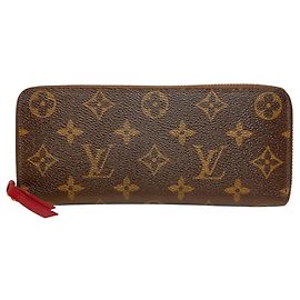 Louis Vuitton Portefeuille Clemence Long Wallet Marron Autre Monogramme