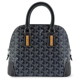 Goyard Vendome Coated Canvas Mini Nero
