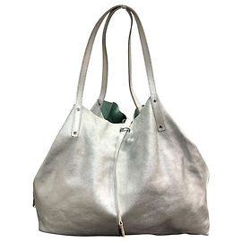 Autre Marque Tiffany & Co. Wendbare Tote Bag Silber Blau