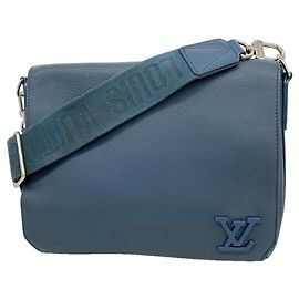Louis Vuitton Schultertasche - LV Aerogram Takeoff M23709 Blau