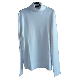 Autre Marque Pull col roulé blanc Blanc