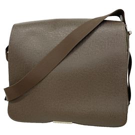 Louis Vuitton Taiga Victor Shoulder Bag Brown