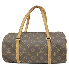 Borsa a mano Louis Vuitton Monogram Papillon 30 Marrone