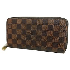 Cartera Zippy Louis Vuitton Damier Ebene Damier ebene
