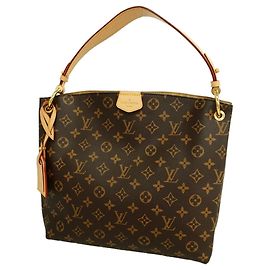 Bolsa de Ombro Louis Vuitton Monogram Graceful PM Marrom