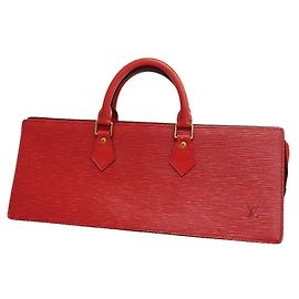 Bolso Louis Vuitton Epi Triangle Roja