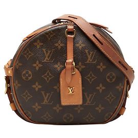 Borsa a tracolla Louis Vuitton Monogram Boite Chapeau Souple Marrone