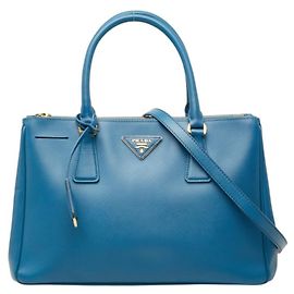 Prada Galleria 2WAY Handtasche BN1801 Blau