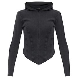 Hoodie Balenciaga preto de algodão Preto