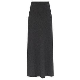 Saia maxi de lã cinzenta Balenciaga Cinza