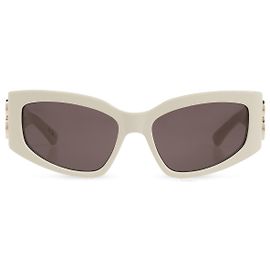 Balenciaga Gafas de sol 'Bossy Cat' Blanco Crudo