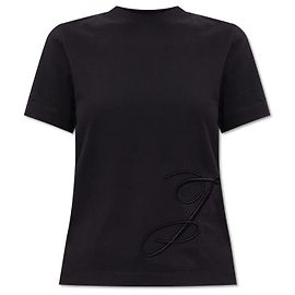T-shirt Jacquemus Logo Preta de Algodão Preto