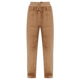 Calças de jogging Moncler castanhas de acrílico Marrom