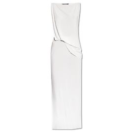 Vestido largo sin mangas blanco Jacquemus Blanco
