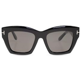 Gafas de sol Tom Ford cuadradas de acetato negro Negro