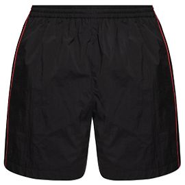 Balenciaga Shorts mit besticktem Logo Schwarz