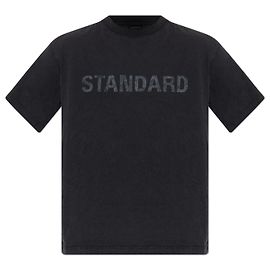 Balenciaga Camiseta con efecto arrugado Negro
