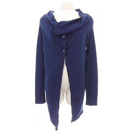 Autre Marque Cardigã de lã John Smedley Azul Azul marinho