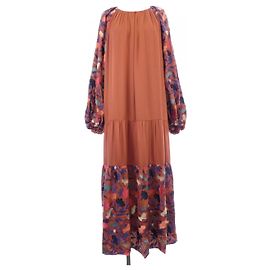 Autre Marque Vestido Grace Continental Marrom