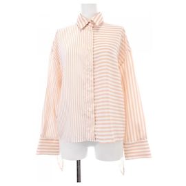 Autre Marque Camisa Diagram Rosa Blanco
