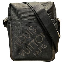 Louis Vuitton Citadin MM Shoulder Bag Black