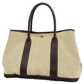 Hermès Hermes Garden PM Tote Bag Brown