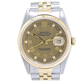 Rolex Datejust Houndstooth Men's Watch Other