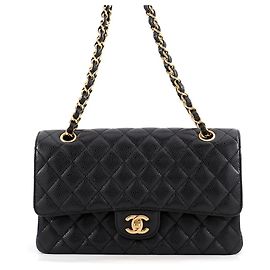 Sac à épaule Chanel Black Matelassé Noir