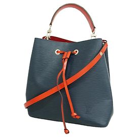 Louis Vuitton Epi NeoNoe Handbag Navy blue