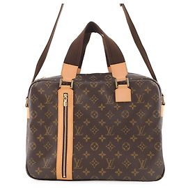 Louis Vuitton Monogram Bosphore Handtasche Braun