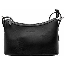 Burberry Nova Check Schultertasche Schwarz Silber
