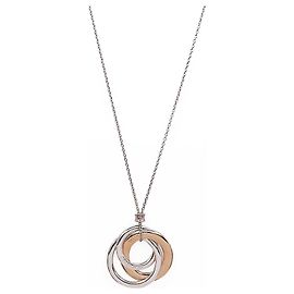 Autre Marque Collana Tiffany & Co. 1837 Interlocking Circle Argento D'oro