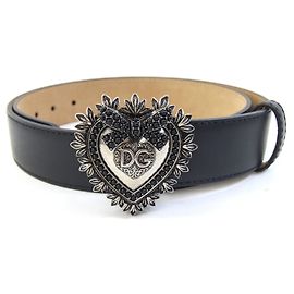Dolce & Gabbana DEVOTION Gürtel Schwarz