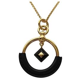 Hermès Collana Hermes Loop Medor PM Nero D'oro