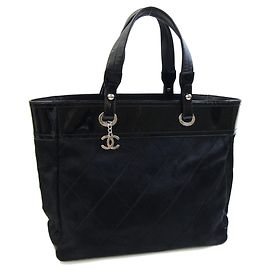 Chanel Paris Biarritz Tote MM Preto
