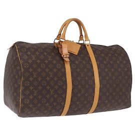 Louis Vuitton Keepall Monogram Canvas 60 Marron