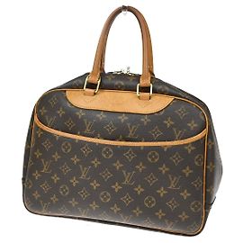 Louis Vuitton Trouville Monogram Canvas Medium Marrone