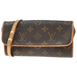 Louis Vuitton Twin Monogram Canvas PM Marrone