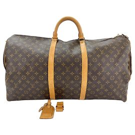 Louis Vuitton Keepall Monogram Canvas 60 Marrone