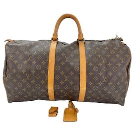 Louis Vuitton Keepall Monogram Canvas 55 Marron