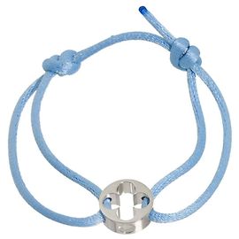Louis Vuitton Lien Empreinte 18K White Gold Charm Bracelet Other