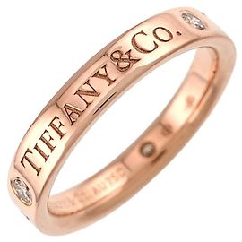 Autre Marque Anel Aliança Tiffany & Co. em Ouro Rosa 18K com Diamantes Outro